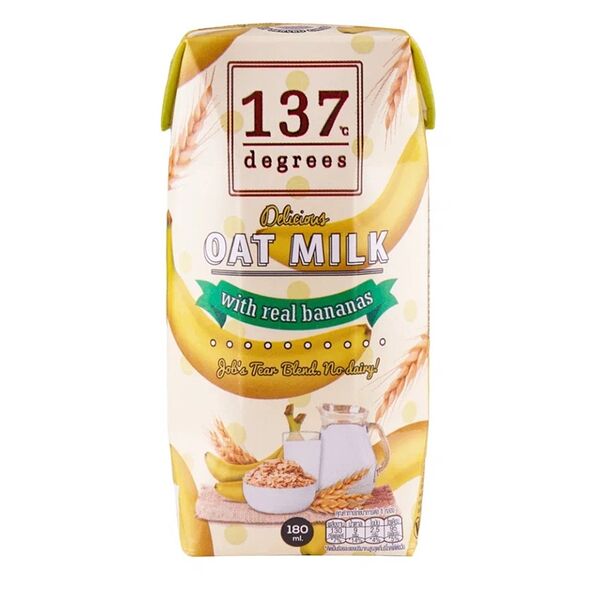 Напиток овсяный 137 Degrees с бананом (без сахара)