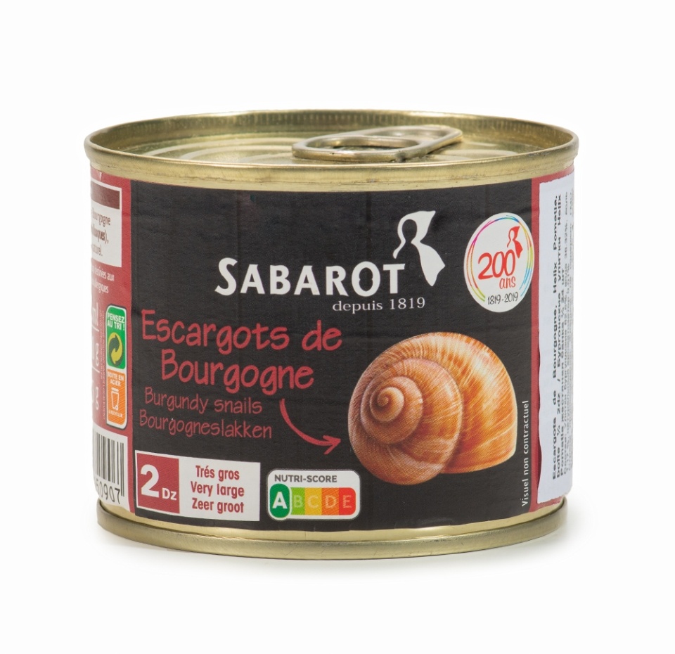 

Улитки Sabarot бургундские виноградные 200 г
