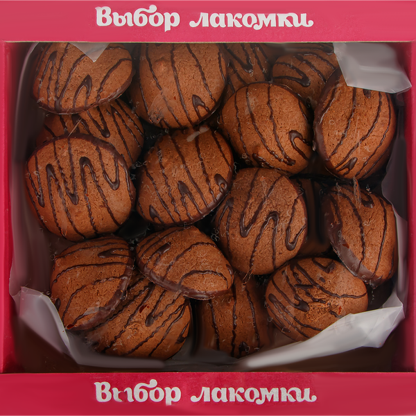 Изделие хлебобулочное сдобное ВЫБОР ЛАКОМКИ Шоколадное с начинкой со вкусом апельсина