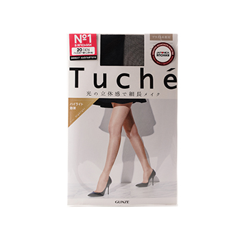 

Колготки женские Tuche Gunze черные 20 Den M-L (3-4) эффект хайлайтера