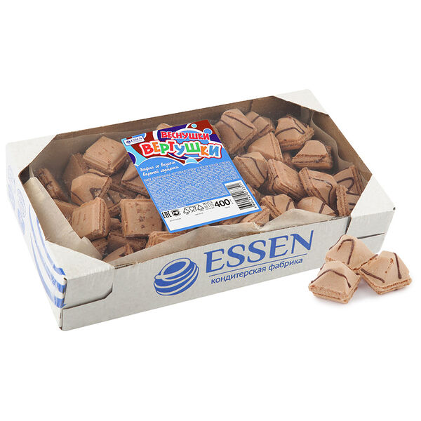 Вафли Веснушки-вертушки со вкусом вареной сгущенки