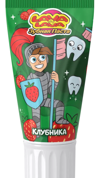 Зубная паста для детей Lava Lava Клубника