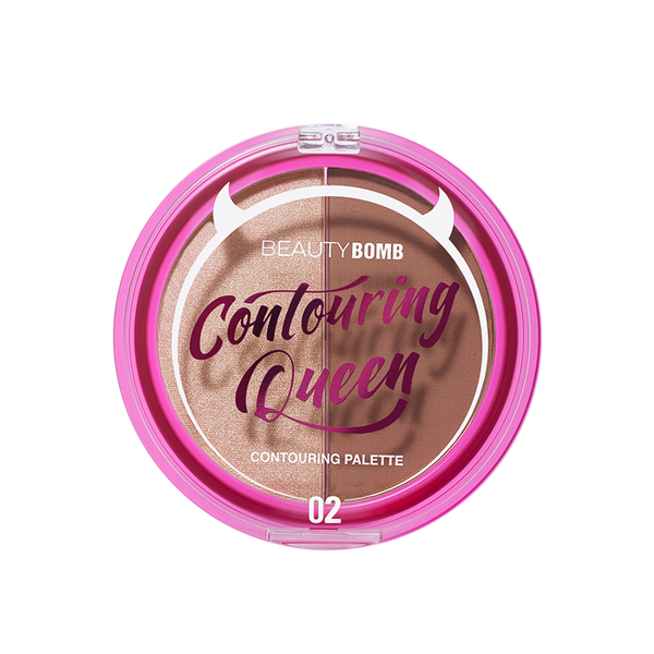Палетка Beauty bomb Countouring Queen для контуринга тон 02
