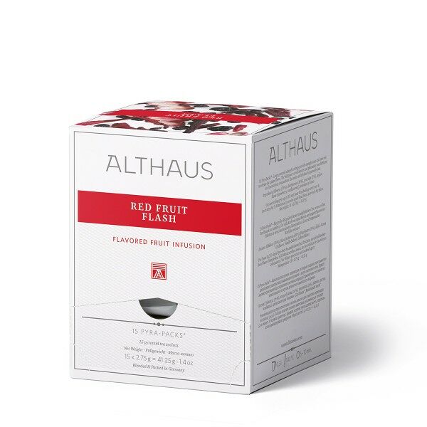 Напиток чайный Althaus Pyra Pack Фрут Флэш в пирамидках д/чашек 15пак*2,75г
