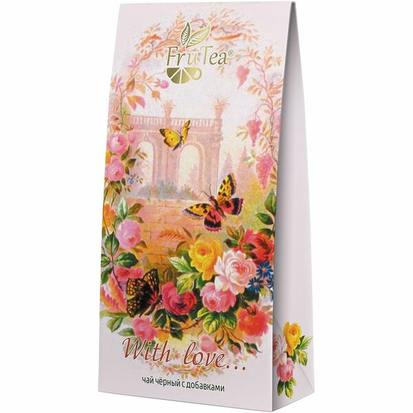 Чай FRUTEA С любовью… чёрный с добавками