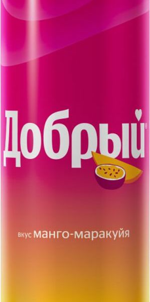Напиток Добрый со вкусом Манго-Маракуйя газированный 250мл
