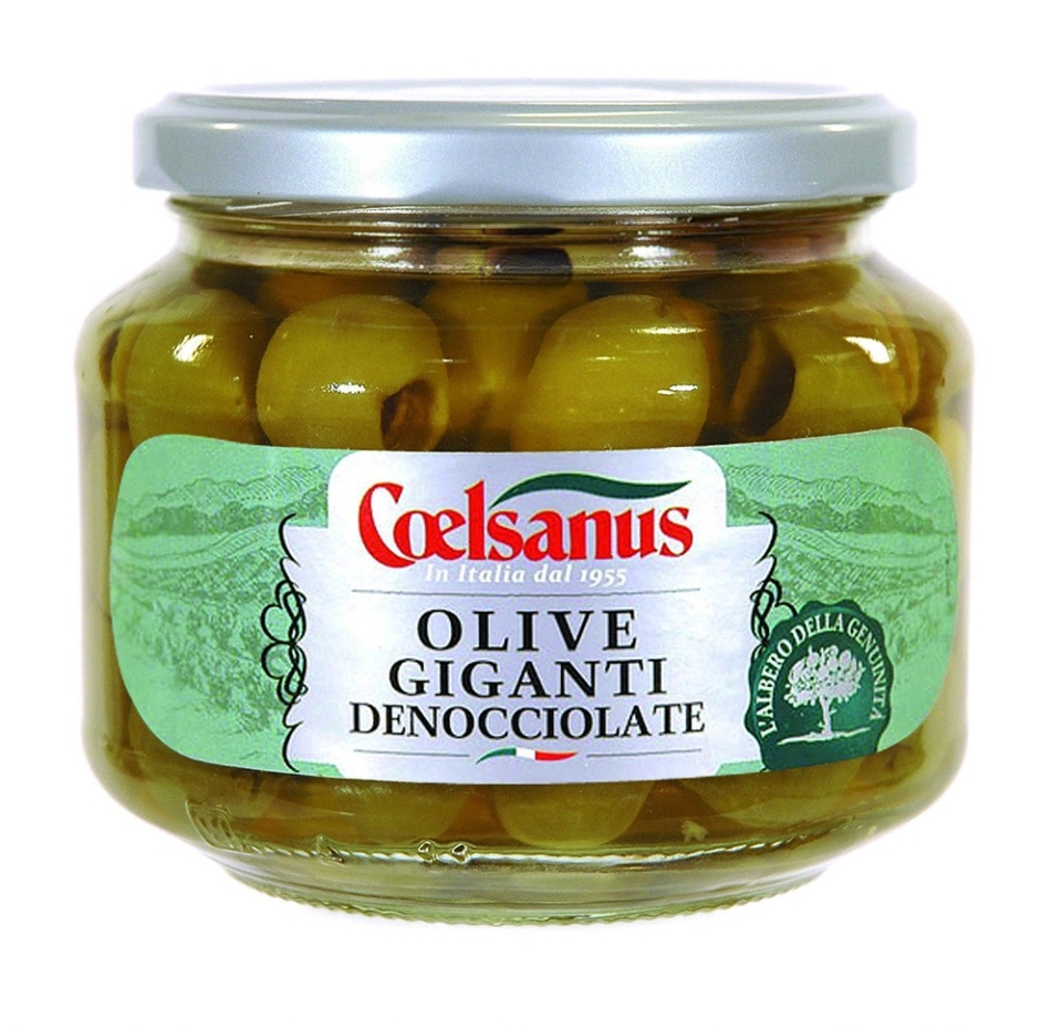 

Оливки зеленые гигантские без косточки, Coelsanus