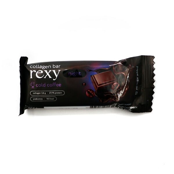 Батончик с высоким содержанием белка Rexy Night шоколадный 40г
