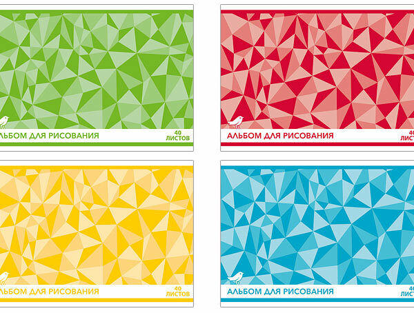 Альбом для рисования АШАН Красная птица A4