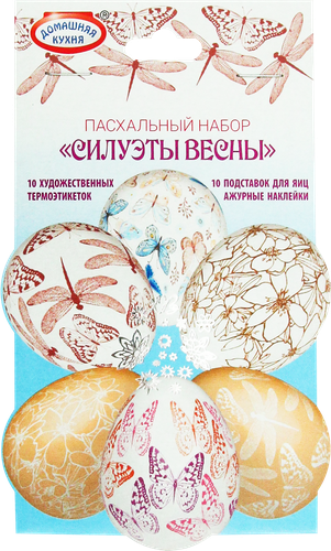 

Набор для декорирования пасхальных яиц ДОМАШНЯЯ КУХНЯ Народная роспись, 17г