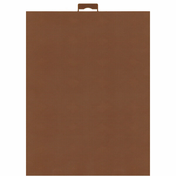К-052 Канва пластиковая (коричневая) 21*28 см