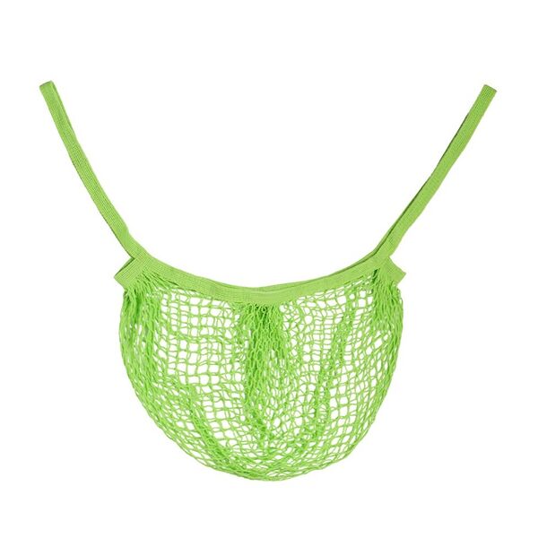 Авоська (сумка хозяйственная) с длинной ручкой зеленая АВМ, Китай