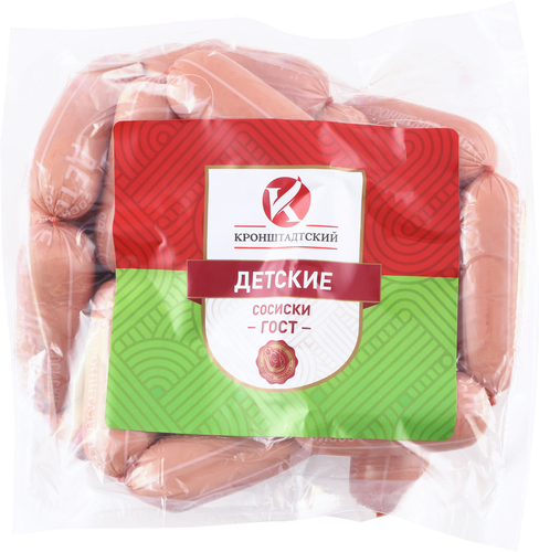 

Сосиски КРОНШТАДТСКИЙ Детские ГОСТ, 600г