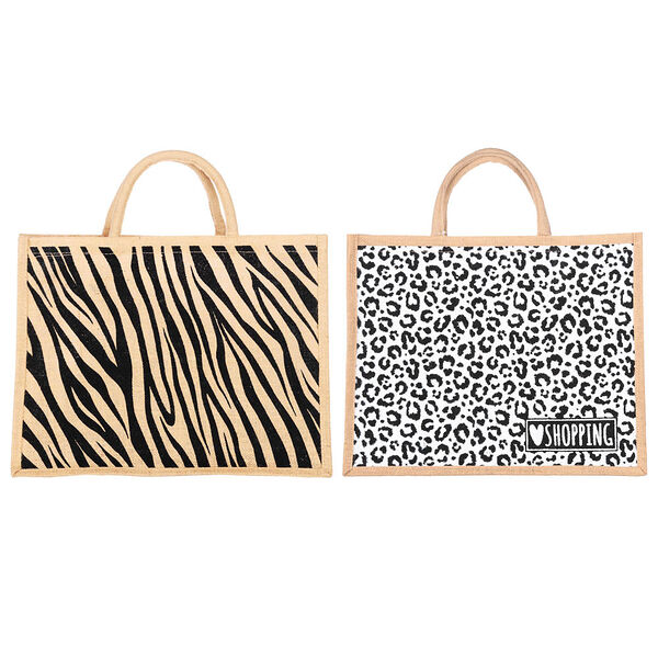 Vetta сумка хозяйственная джутовая, 43x34x19см, 2 дизайна