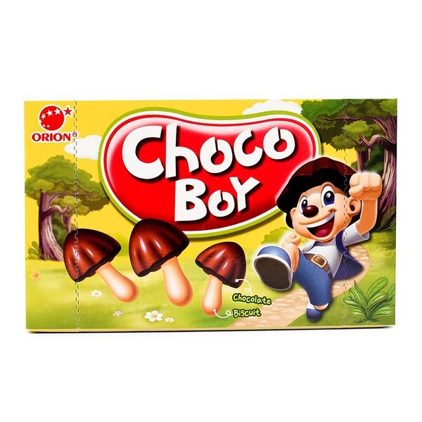 Печенье Choco Boy грибочки Orion 45 г