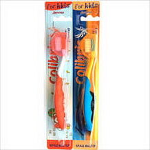 Щетка зубная детская с колпачком, арт 0928