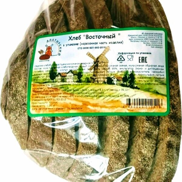 Хлеб Алатырский ХЗ Восточный нарезка 250г
