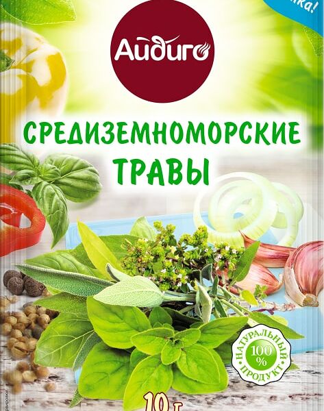 Приправа Айдиго Средиземноморские травы 10г