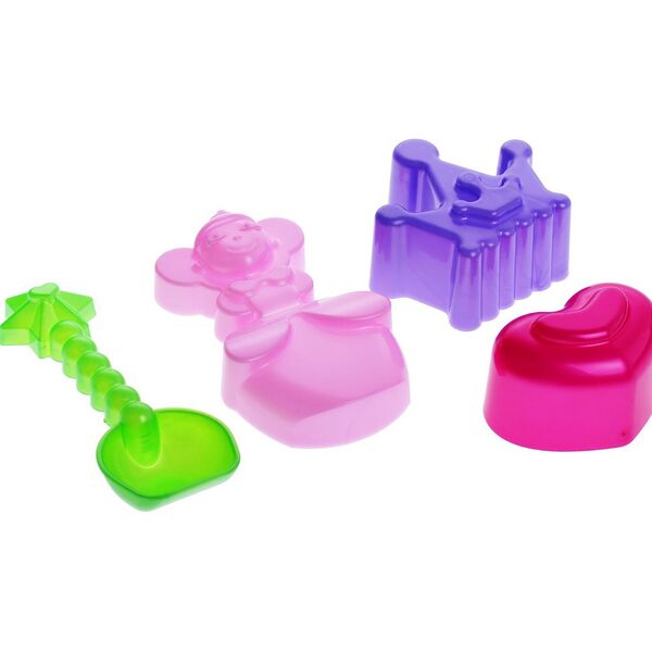 Набор формочек Пластмастер Маленькая принцесса, 4 шт