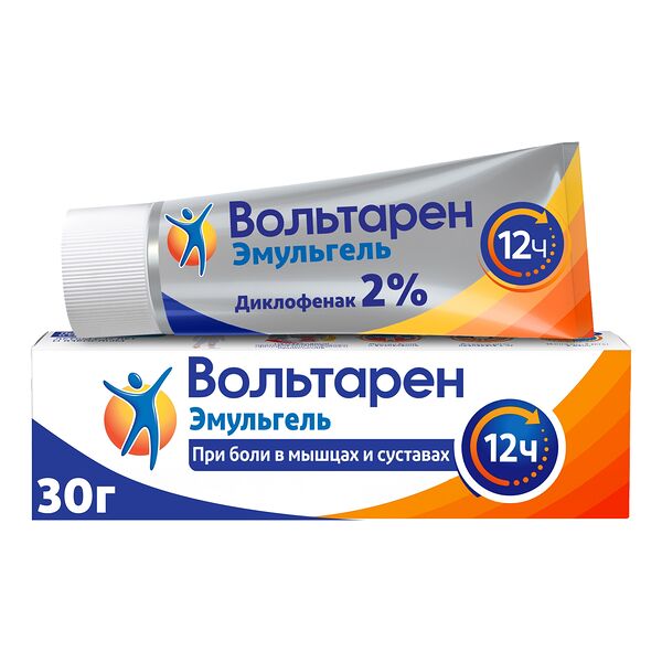 Вольтарен Эмульгель 2% 30 г