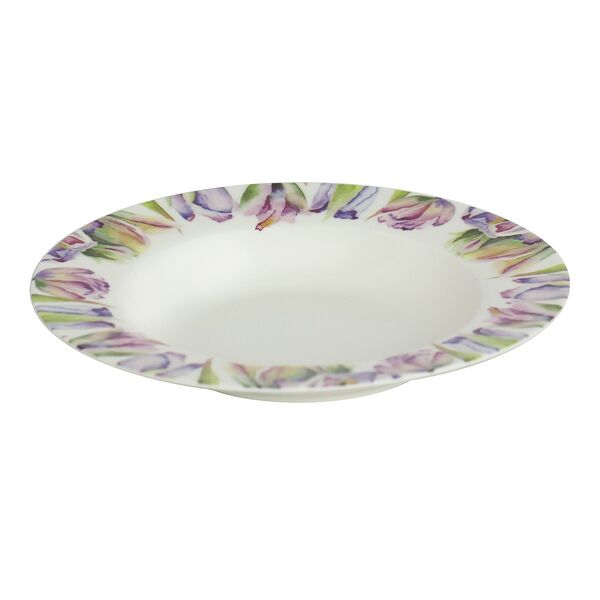 Тарелка суповая Esprado Tulips 21.6 см фарфор