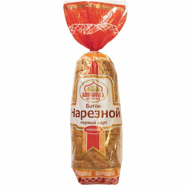 Батон Хлебозавод №5 Нарезной 300 г