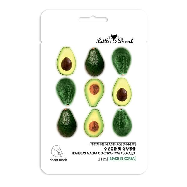 Little Devil Питательная маска с экстрактом авокадо