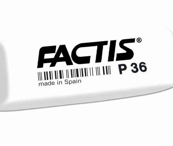 Ластик со скошенными краями ТМ Factis (Фактис)