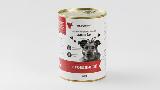 Корм для собак с говядиной