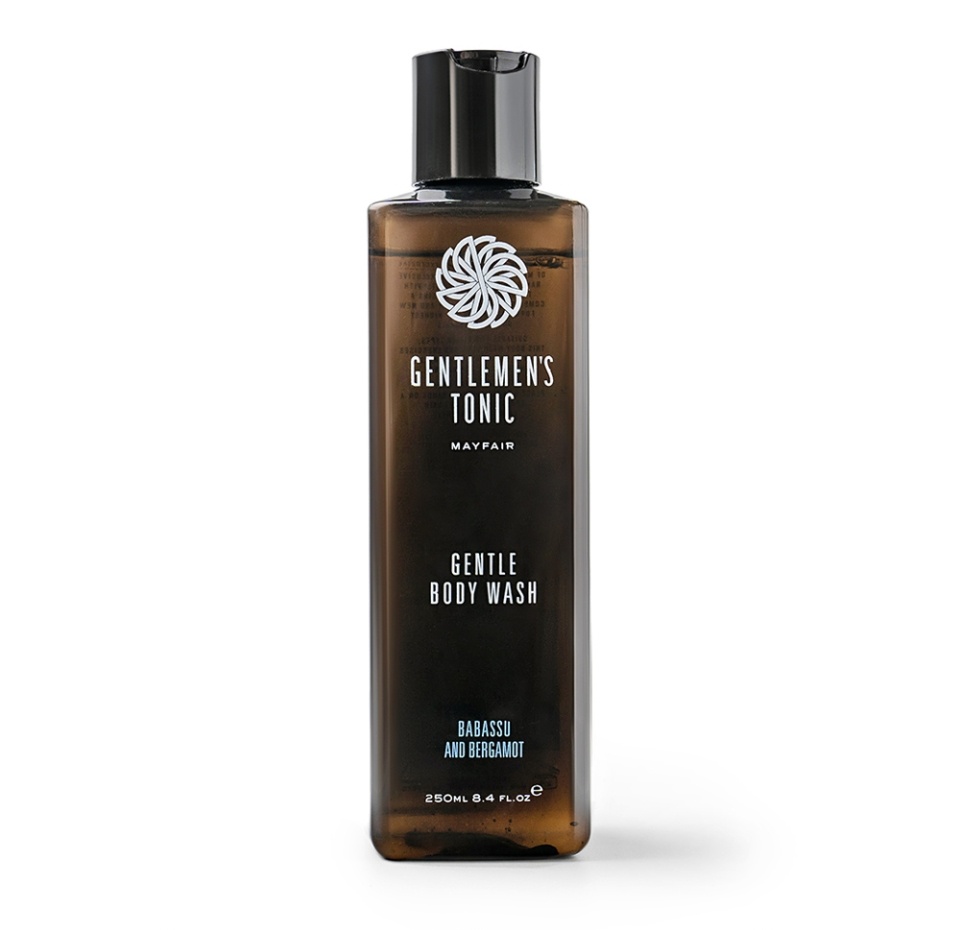 

Гель для душа мягкий с маслом бабассу и бергамота мужской, Gentlemen's Tonic, 250 мл