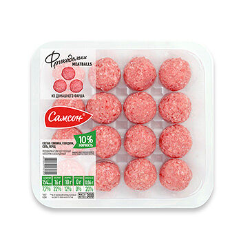 Фрикадельки из домашнего фарша охлажденные, «Самсон»