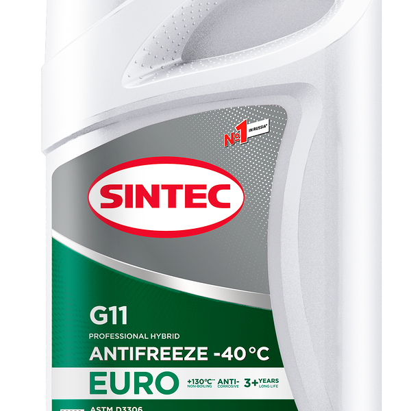 Антифриз sintec antifreeze euro зеленый