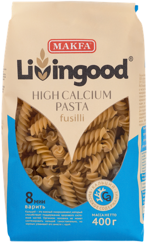 

Макаронные изделия Makfa Pasta Fusilli с водорослями 400г