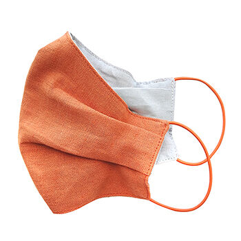 Маска Семейные ценности многоразовая оранжевая 1шт Россия