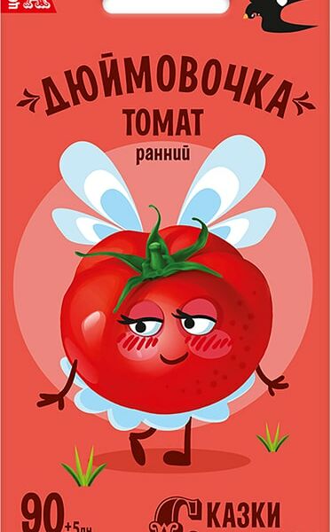 Семена Сказки на грядке Томат черри Дюймовочка 0.1г