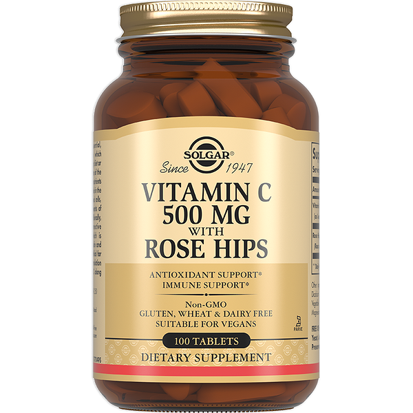 Solgar Витамин С и шиповник 100 шт таблетки