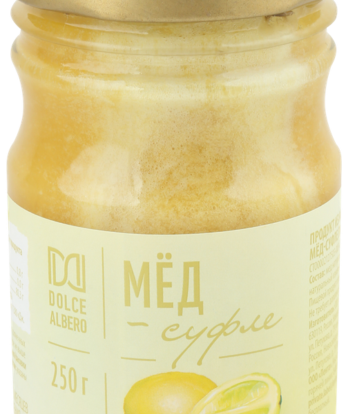 Мед-суфле DOLCE ALBERO Лимон