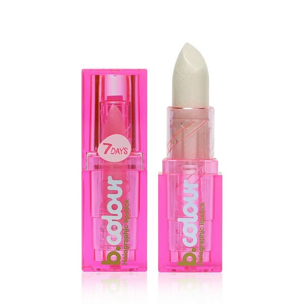 Мерцающая помада для губ 7 days b.colour 01 , Barbie , 4г