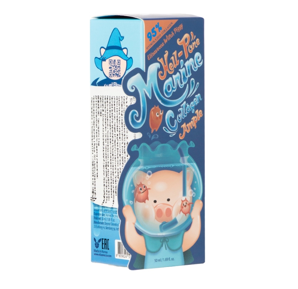 

Elizavecca сыворотка Hell-pore marine collagen с морским коллагеном 95%, 50 мл