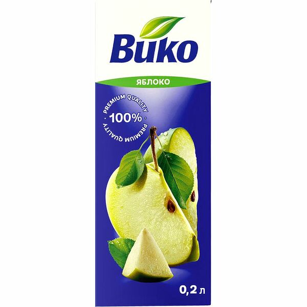 Сок Вико яблочный восстановленный