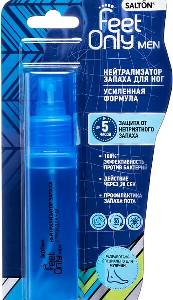 Нейтрализатор запаха для ног Salton Feet Only Men мужской 60мл