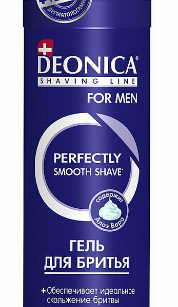 Гель для бритья Deonica For Men Комфортное бритье 200 мл