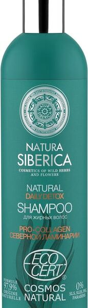 Шампунь Natura Siberica Daily detox для жирных волос 400мл