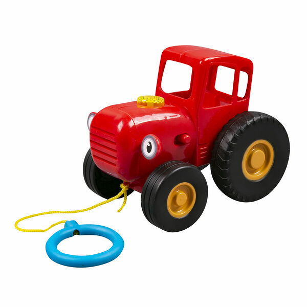 Синий трактор: Каталка музыкальная, 30 песен,загадок, звуков, красн. (1367099)