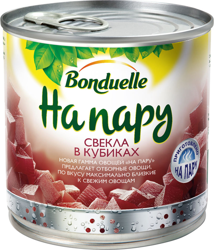 

Свекла Bonduelle На пару в кубиках 300 г