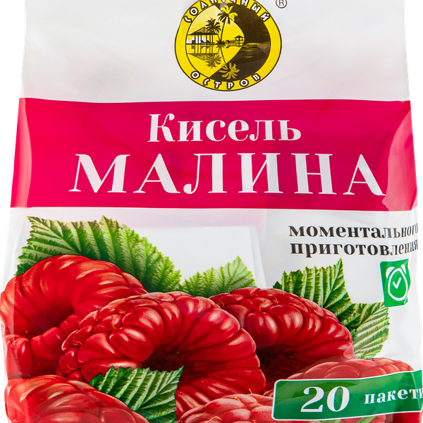 Кисель быстрорастворимый Солнечный Остров Малина
