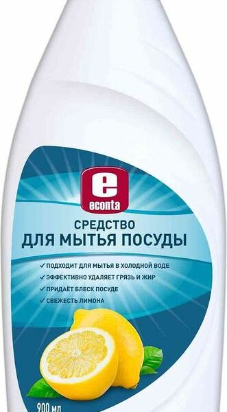 Средство Econta для мытья посуды 900мл