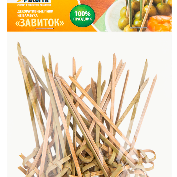 Пики декоративные PATERRA Завиток, 35шт