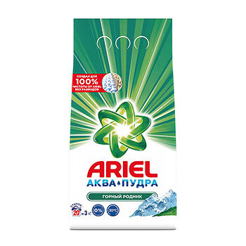 Стиральный порошок Ariel Горный родник автомат 3кг