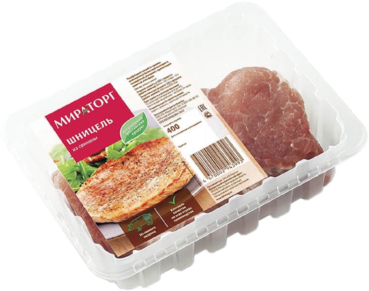 

Шницель свиной Мираторг